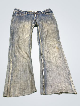 Affliction Women's Blue Flared Jeans
