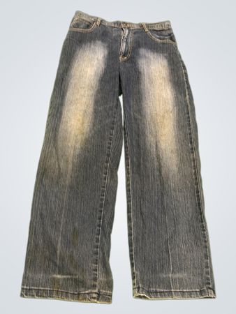 Blaue Denim-Jeans