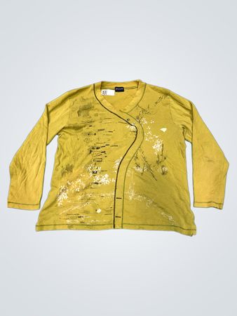 Ellamode Collection Gelbes Langarmshirt