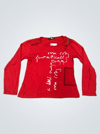 Valse Red Langarm-T-Shirt