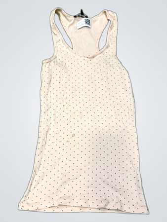 Tally Weijl Damen Pinkes gepunktetes Tanktop