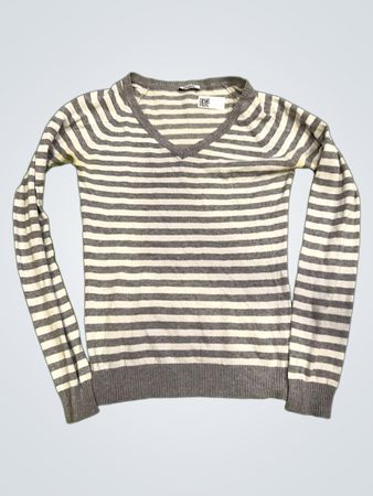 Pimkie Striped V-Neck Sweater