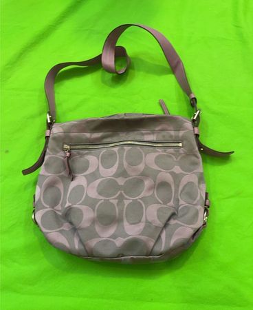 Coach Monogram Shoulder Bag