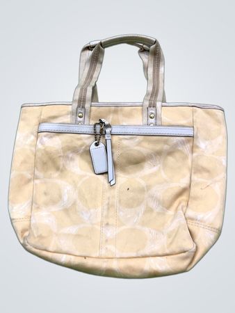 Coach Monogram Tote Bag