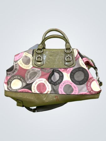 Coach Signature C Print Handbag