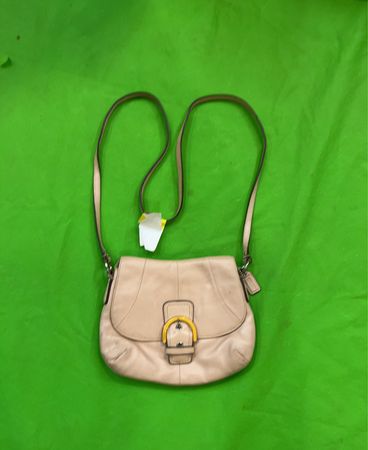 Coach Leather Shoulder Bag