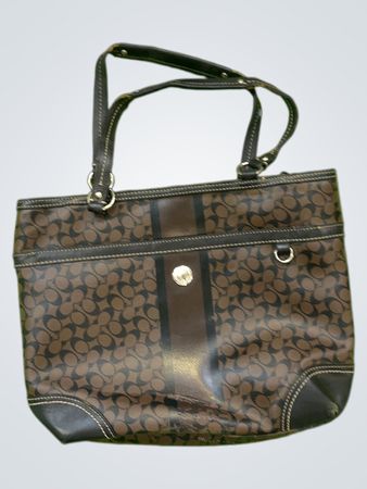 Coach Monogram Tote Bag