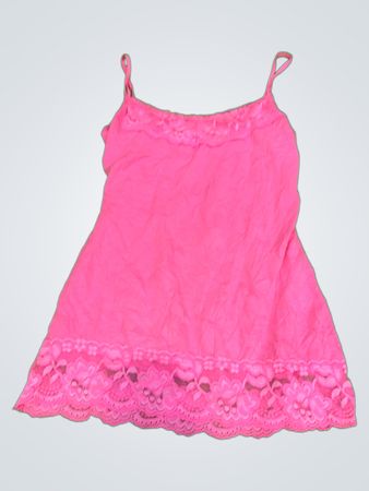 Maurices Pink Lace Trim Cami Top