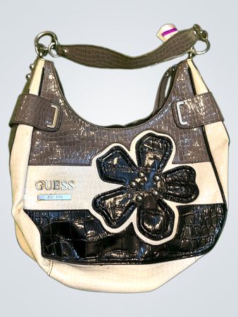Guess est. 1981 floral hobo handbag