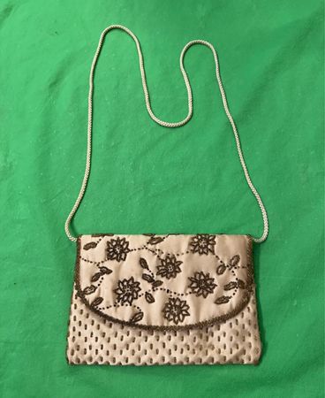 Vintage Vanguard bestickte Clutch