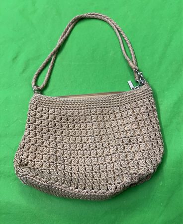 Die Sak Häkel-Schultertasche