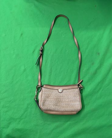 Liz Claiborne Strohtaschen-Umhängetasche