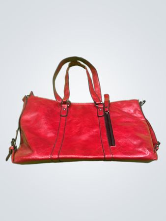 Rote Tragetasche