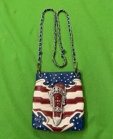 Amerikanische Flagge Umhängetasche