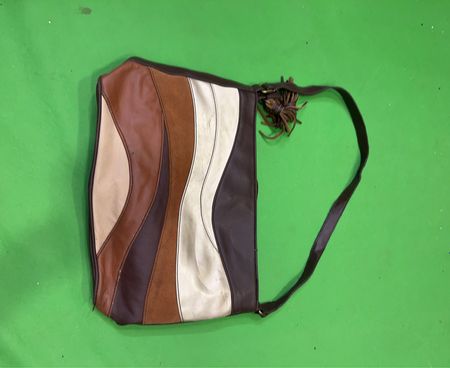 Sonoma Lifestyle Patchwork Leder Schultertasche