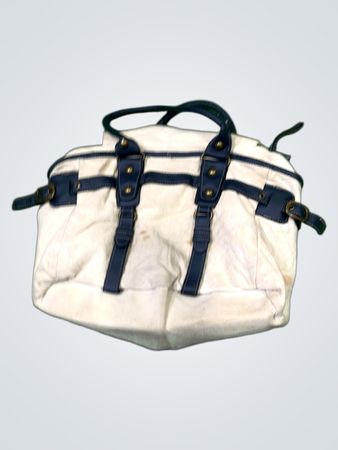 Lime Weiße und Blaue Handtasche