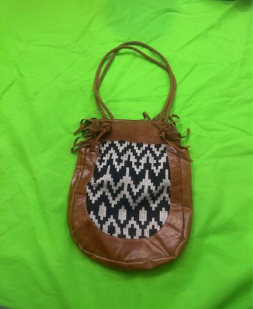 Mossimo Lederzugtasche
