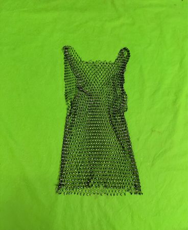 Black Mesh Top