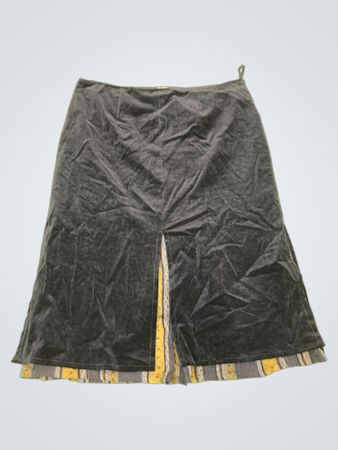 CINQUINI collection velvet skirt