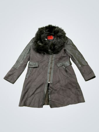 SHIN JANG KYODNG Women's Fur Collar Coat