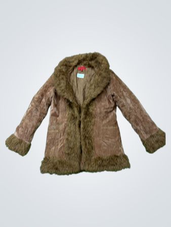 Jennyfer Faux Fur Trimmed Jacket