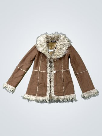 Tally Weijl Suede Fur Lined Jacket