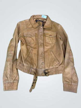 Stradivarius Real Leather Jacket