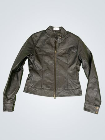 Outer Edge Black Leather Jacket