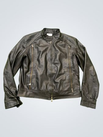 GF TRADE MARK Genuine Leather Jacket Made in Italy
