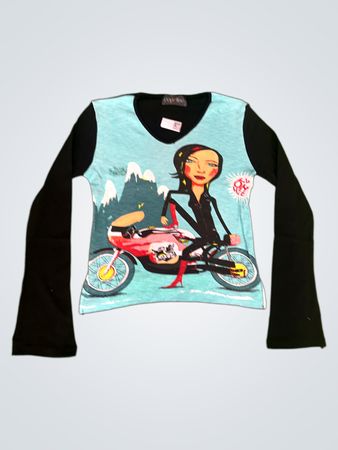Copeline long sleeve graphic t-shirt