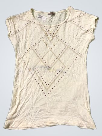 Tex XS T-Shirt mit Nietenverzierungen