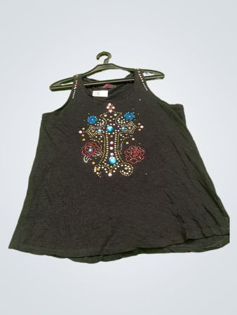 Cache Cache Tank Top mit Verzierung