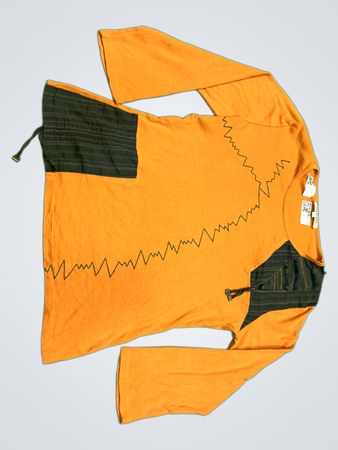 Cottage Orange Langarmshirt