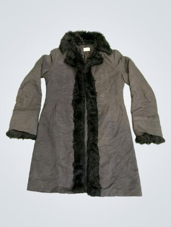 Motivi Fur Trimmed Coat