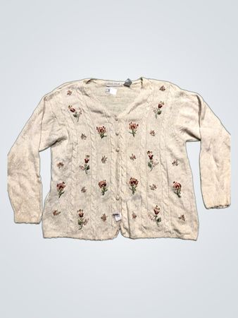 CAROLYN TAYLOR FÜR BY DESIGN Bestickter Cardigan