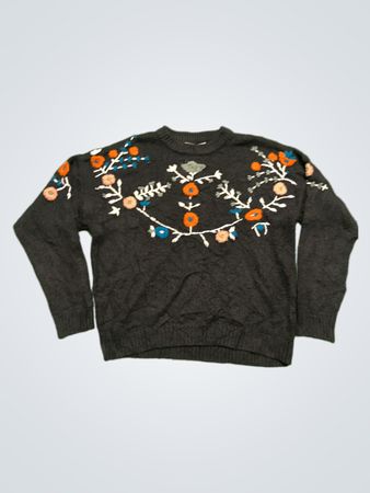 PULL&BEAR Bestickter Pullover
