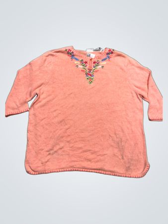 WHITE STAG DAMEN PLUS PFIRSICHVERGNÜGEN PULLOVER