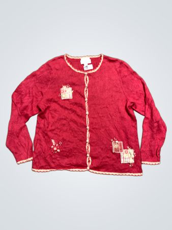 C.J. Banks handbestickter Cardigan