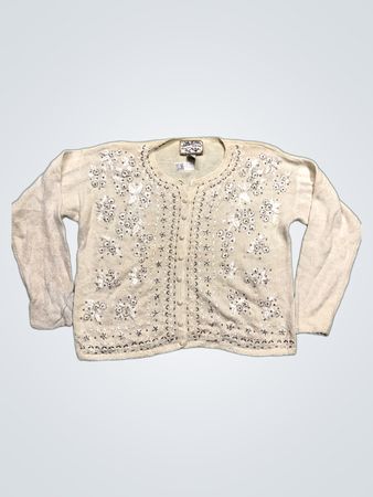 Heirloom Collectibles Damen verzierten Strickjacke