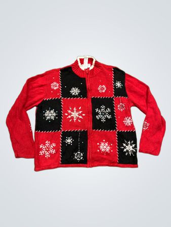 Tia International Christmas Collection 2004 Cardigan
