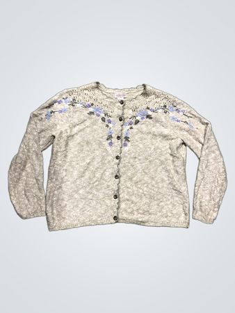 Northern Reflections Bestickte Strickjacke
