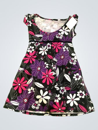 Mädchen Blumen Kleid