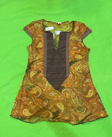 Trend'in Etam Paisley Print Tunic Top