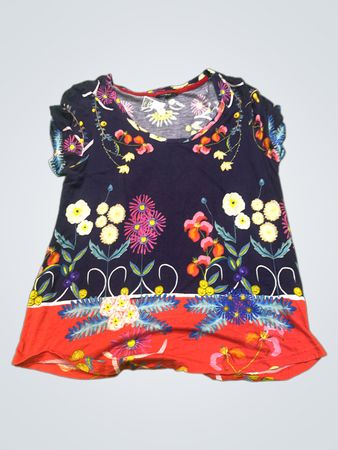 Desigual Floral Print T-Shirt