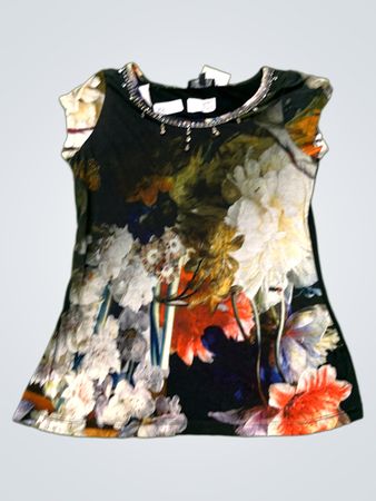 Gustavo Gano Floral Print Top