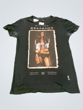 Religion "We Live In Black" Grafik T-Shirt