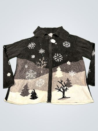 Heirloom Collectibles Weihnachtskollektion 2004 Schneeflockenpullover