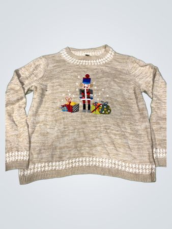 Christopher & Banks Nussknacker & Geschenke Pullover