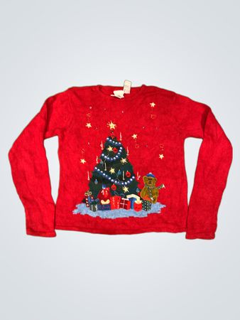 Tiara Girls Weihnachtsbaum- und Bärenpullover