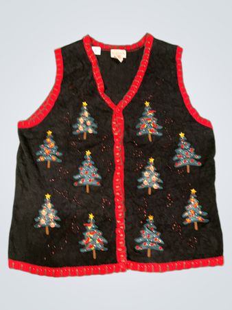 Basic Editions Feiertags-Weihnachtsbaum-Weste